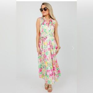 Current Air Multicolor Floral Dress size L
